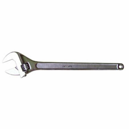 ATD TOOLS 24 In. Adjustable Wrench With 2.5 In. Opening ATD-424